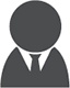 Icon of person wearing tie